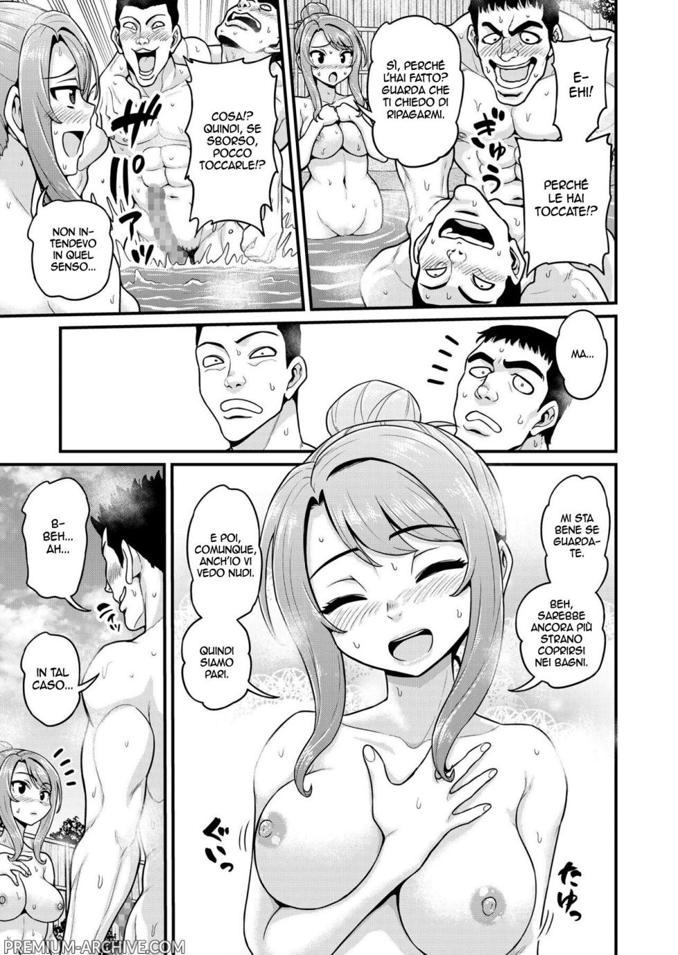 [Chimamire Yashiki (Gachonjirou)] Game Tomodachi no Onnanoko to Onsen Ryokou de Yaru Hanashi NTRver. | Scopate con la ragazza gamer alle terme NTRver. [Italian] - Page 14