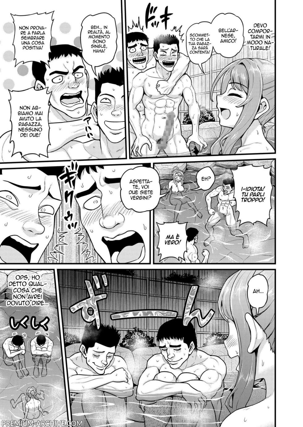 [Chimamire Yashiki (Gachonjirou)] Game Tomodachi no Onnanoko to Onsen Ryokou de Yaru Hanashi NTRver. | Scopate con la ragazza gamer alle terme NTRver. [Italian] - Page 16