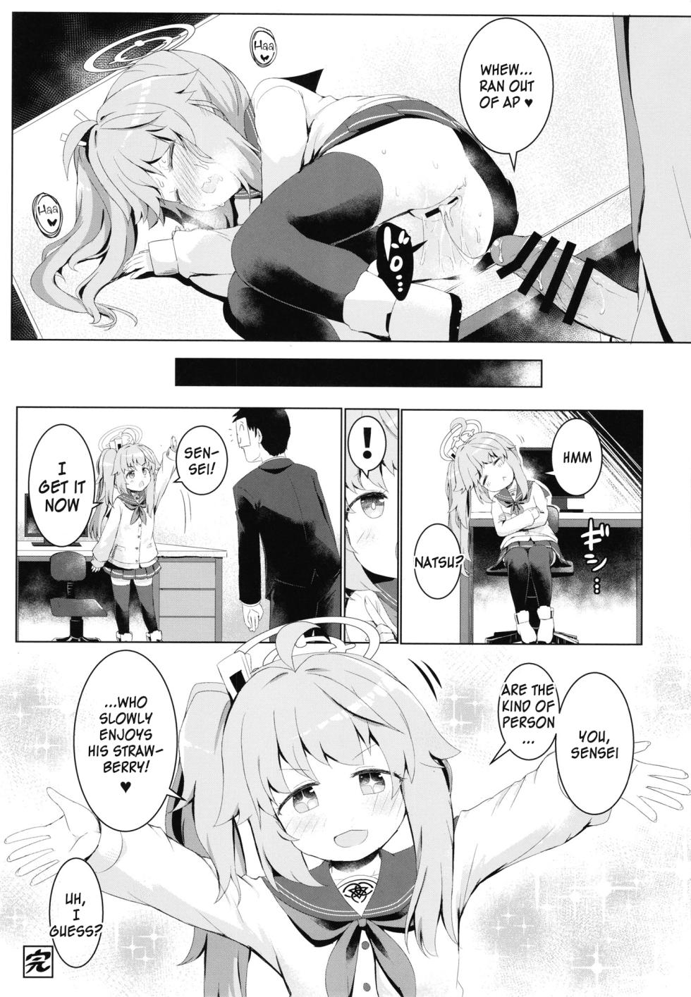 [Ramen Rice (Razy)] Ichigo wa Lemon to Milk o | Strawberry with Lemon and Milk (Blue Archive) [English] [SDF] [Digital] - Page 27