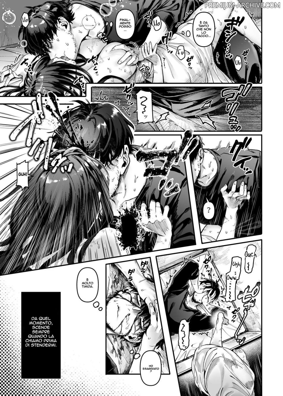 [Yolki Palki (Rororogi Mogera)] Kko to Yamioji Mitsu | Lady K and the Sick Man | La fantasma e l'uomo malato [Italian] - Page 10