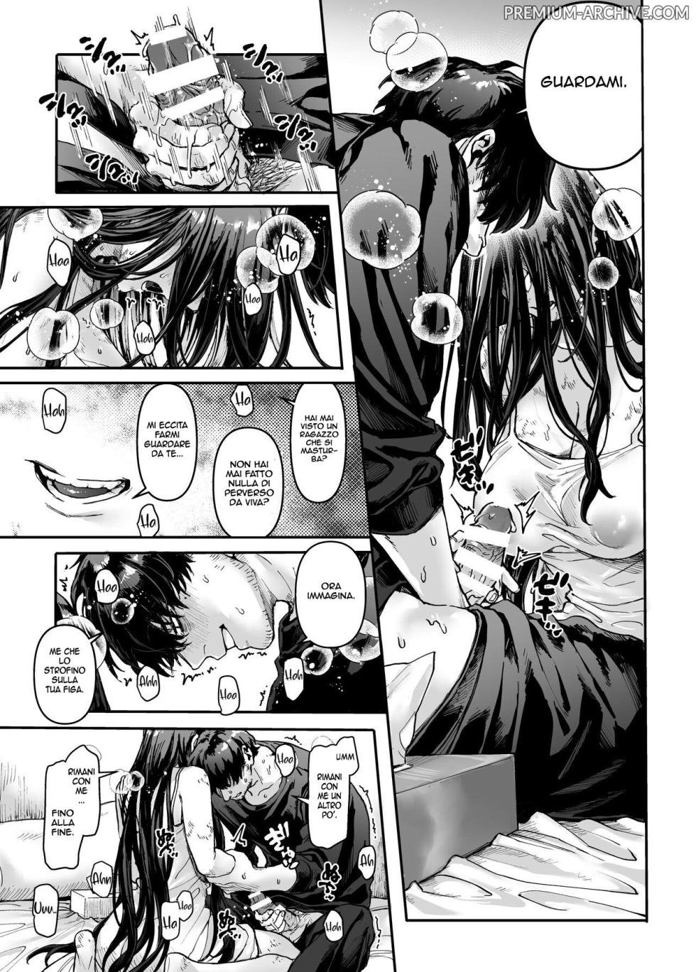 [Yolki Palki (Rororogi Mogera)] Kko to Yamioji Mitsu | Lady K and the Sick Man | La fantasma e l'uomo malato [Italian] - Page 12