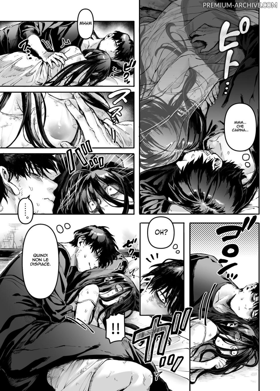 [Yolki Palki (Rororogi Mogera)] Kko to Yamioji Mitsu | Lady K and the Sick Man | La fantasma e l'uomo malato [Italian] - Page 16