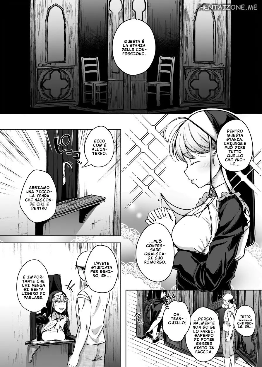 [Jikahatsudensho (flanvia)] Zange Ana | Nel Confessionale della Chiesa 1-2 [Italian] [Digital] - Page 4