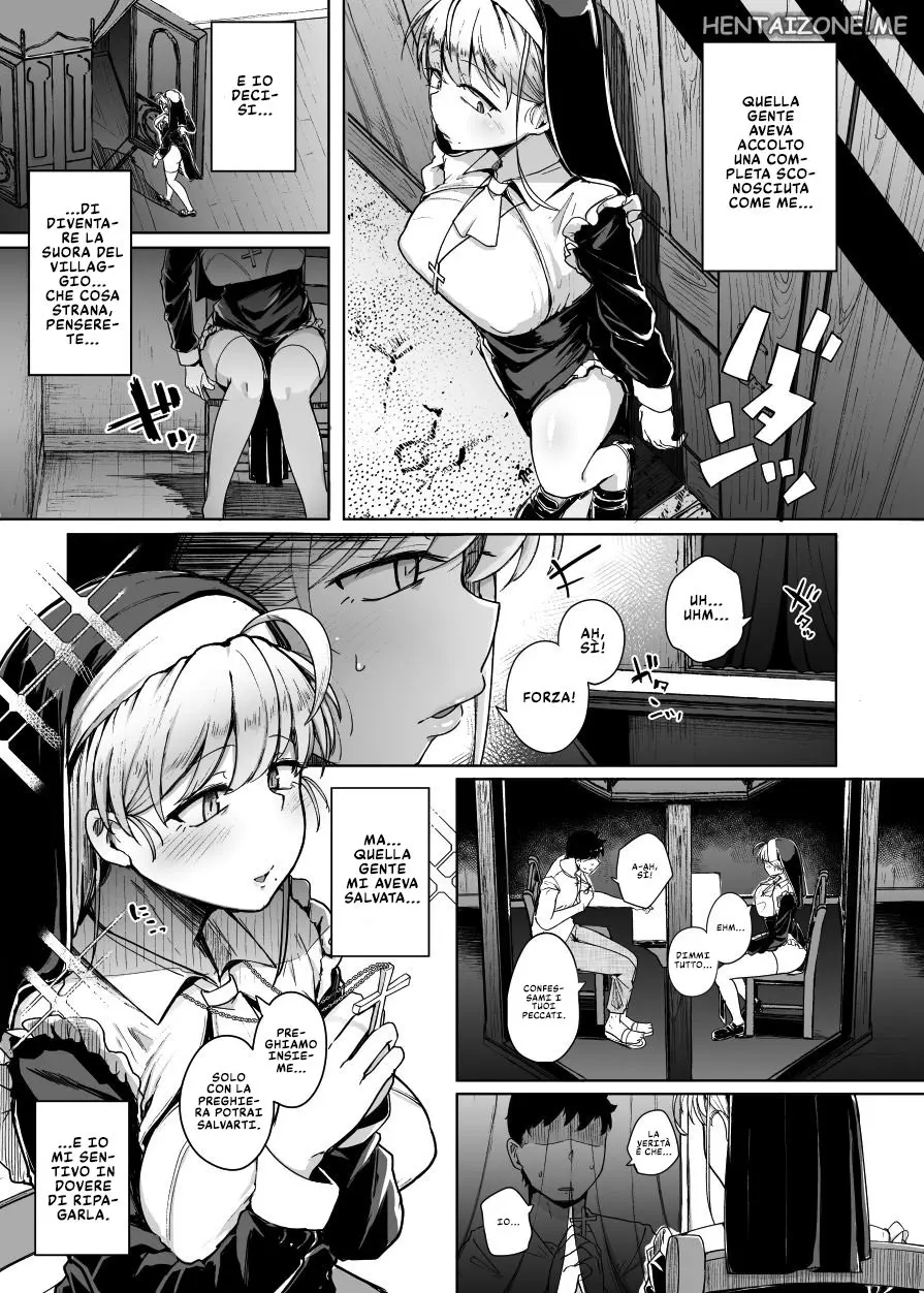 [Jikahatsudensho (flanvia)] Zange Ana | Nel Confessionale della Chiesa 1-2 [Italian] [Digital] - Page 9