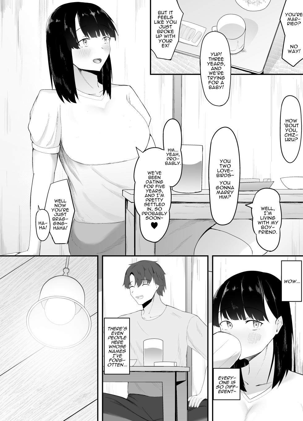 [Ikki Ichiyuu] Sei no Mezame ~Dousoukai de Saikai Shita Otoko ni Netorareru~ | Sexual Enlightenment ~Cucked By A Guy At My Reunion~ [English] [Darg777 Translations] - Page 4