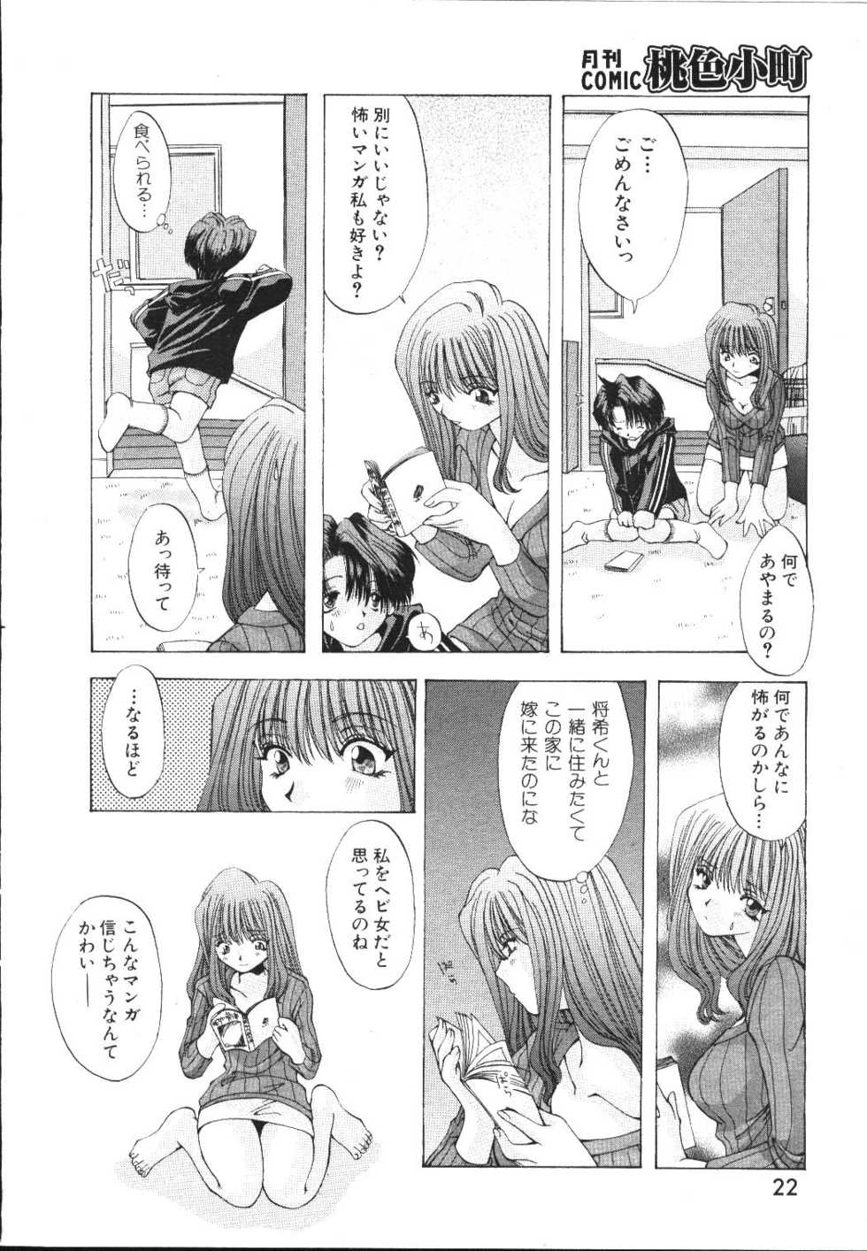 COMIC MOMOIRO KOMACHI 1999-05 - Page 22