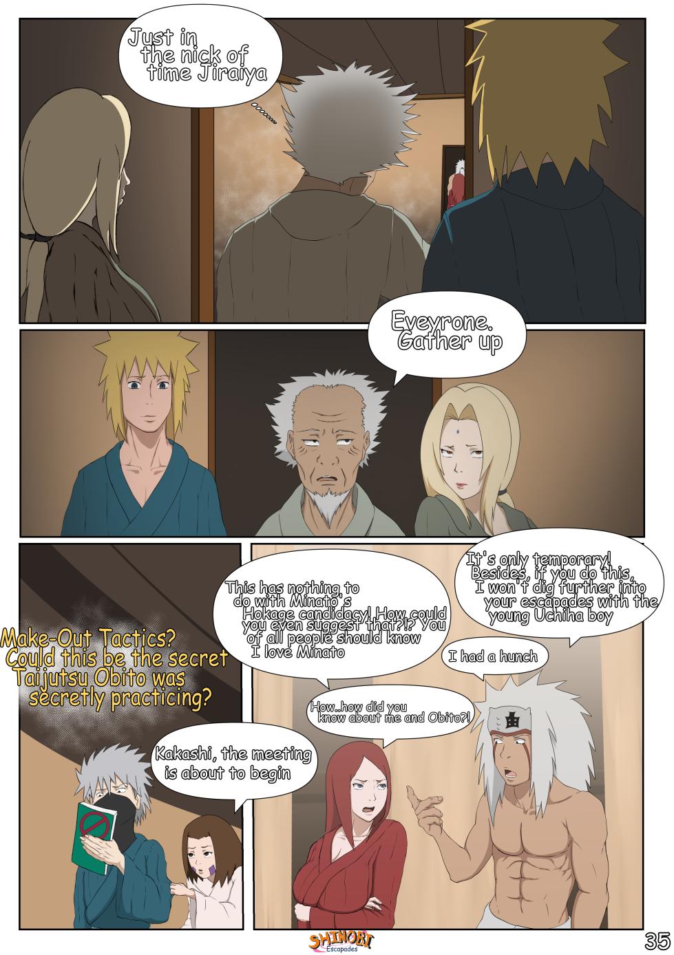 Shinobi Escapades - Chapter 2 By Erogakure [FULL COMIC] - Page 36