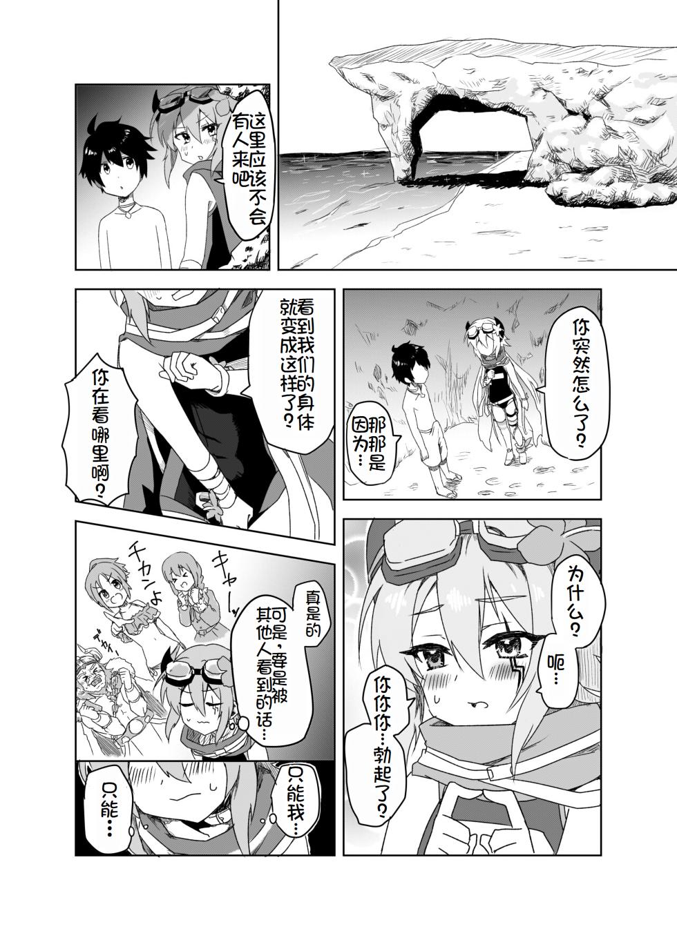 [Grade Eight! (tnd)] Natsu wa Yappari Atsui kara Okashiku Nacchatte mo Shikatanai desu ne (Princess Connect! Re:Dive) [Chinese] [萌意永久个人翻译] [Digital] - Page 7