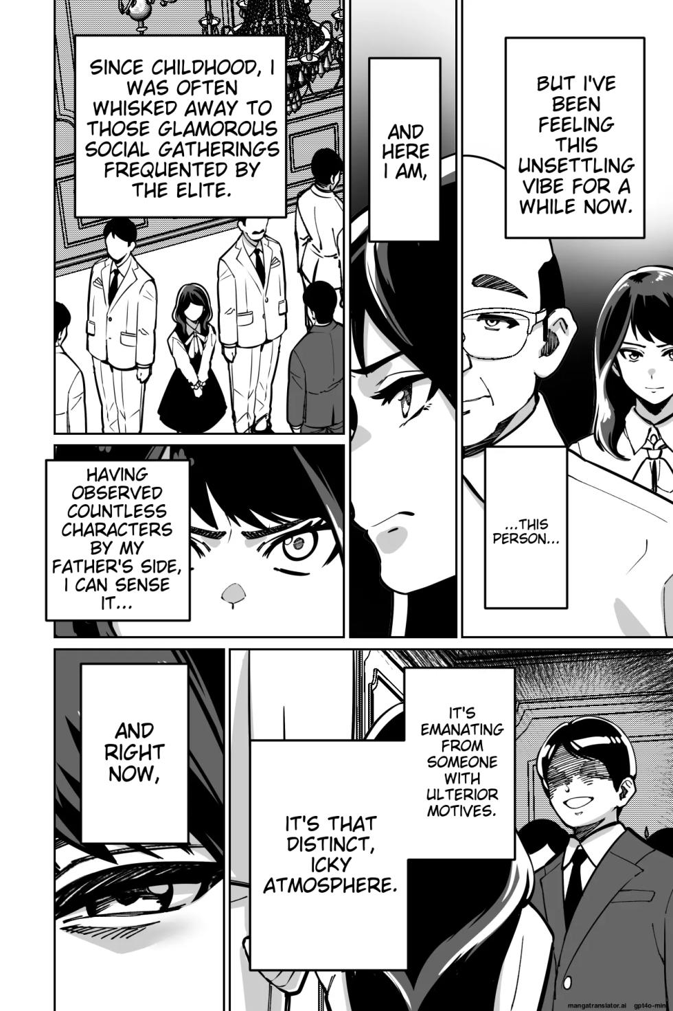 [Tokamosu (Kinugasa Yuuichi)] Minpaku ~Ojou-sama-tachi wa Minpaku Keieisha no Wana ni Ochiru~ | Sleeping in the Bed and Breakfast - Young ladies fall into the trap of a private lodging manager [English] [MTL] - Page 10