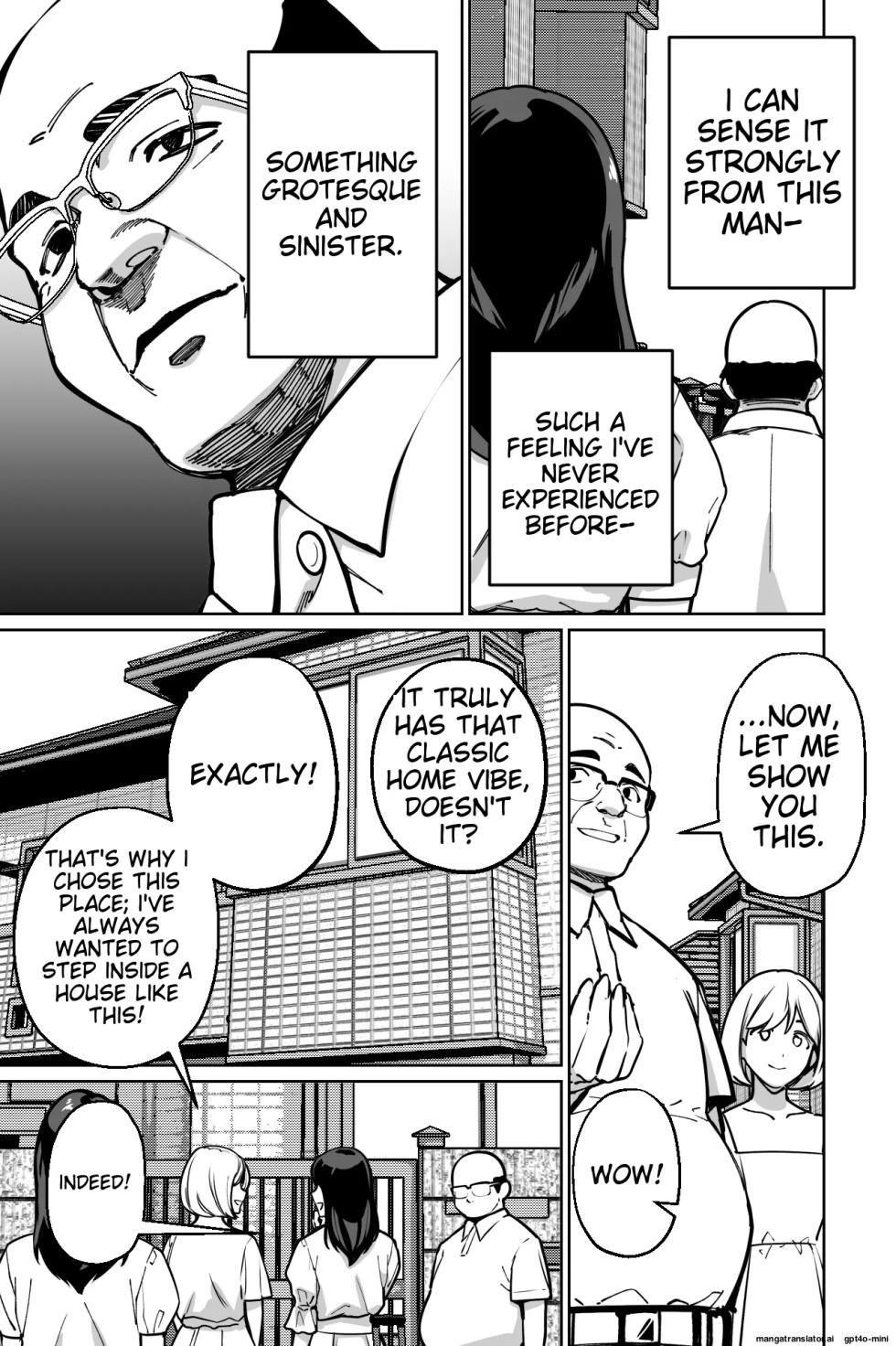 [Tokamosu (Kinugasa Yuuichi)] Minpaku ~Ojou-sama-tachi wa Minpaku Keieisha no Wana ni Ochiru~ | Sleeping in the Bed and Breakfast - Young ladies fall into the trap of a private lodging manager [English] [MTL] - Page 11