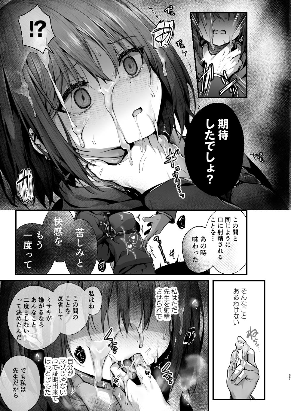 (C105) [Edamametei (Uko)] Sensei wa Watashi o xx Shite Kurenai (Blue Archive) [Sample] - Page 33