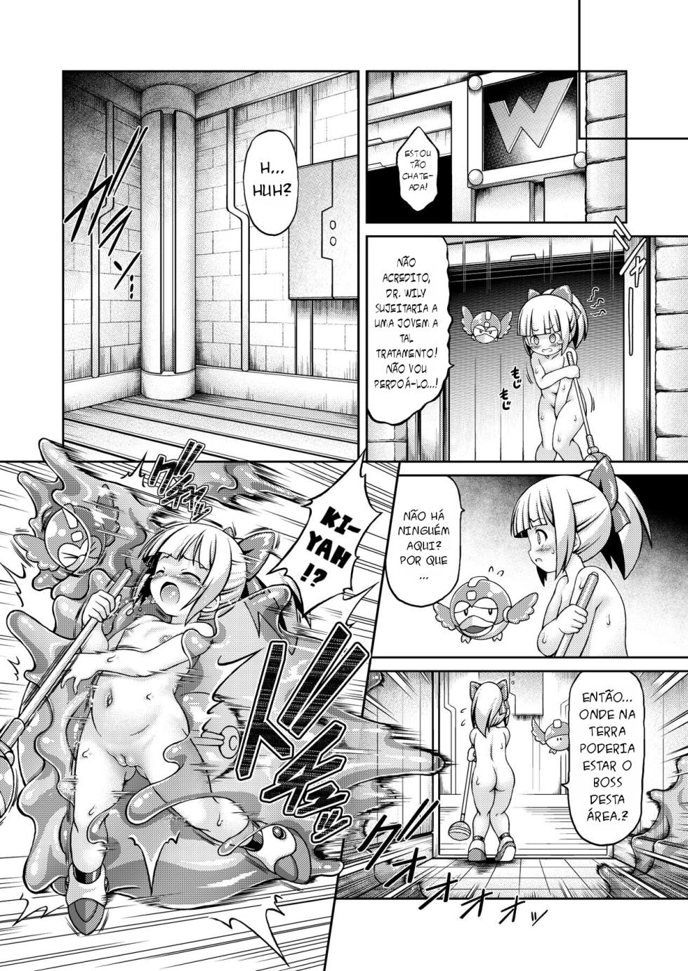 [Fuketsudan (Chabo)] 2D SCROLL (Rockman) [Portuguese-BR] [Mr.Club Scan] [Digital] - Page 14