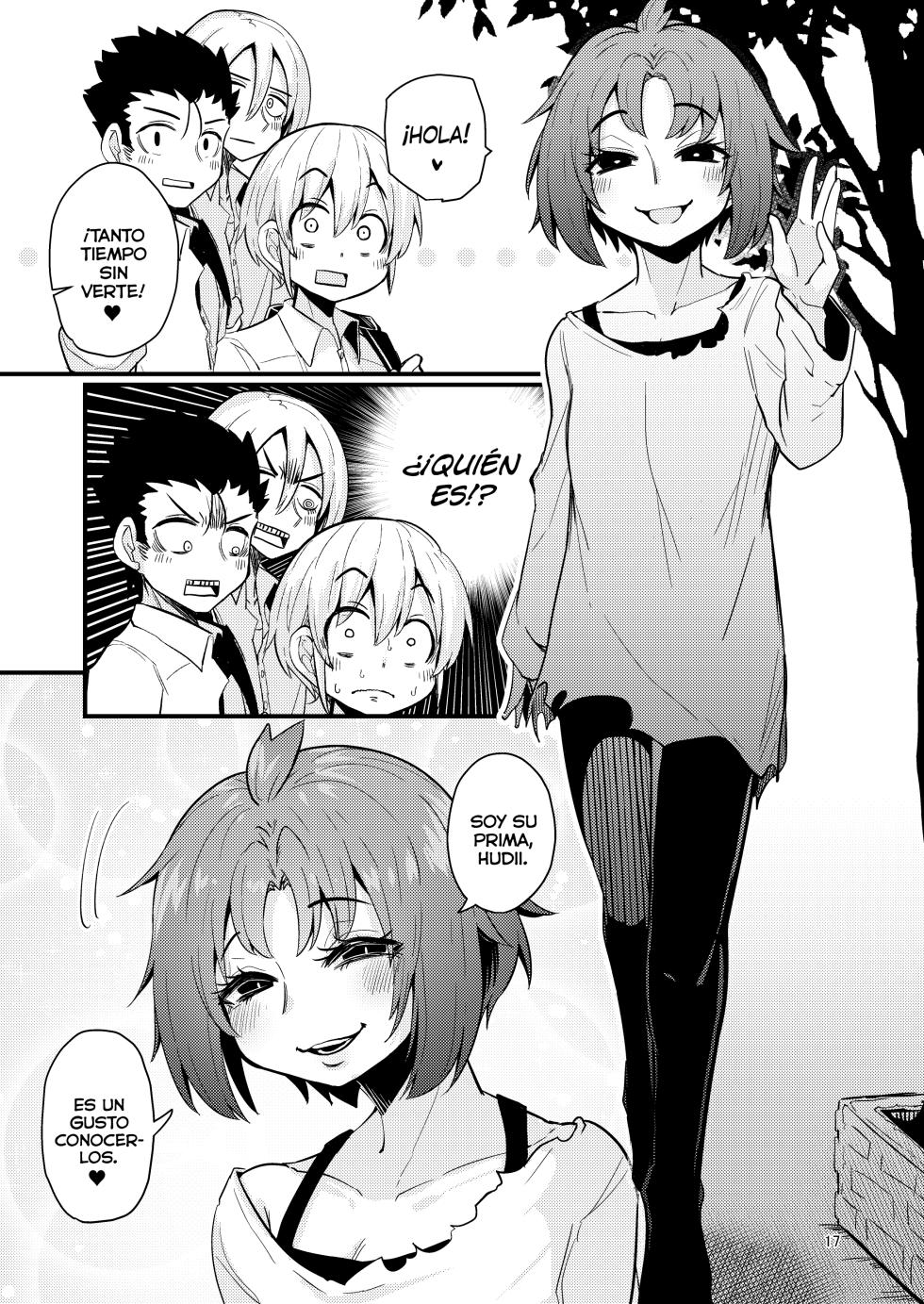 [SUZUPONi (Suzunomoku)] Shokushu Uri no Hoodie 2 -Parte 01- [Spanish] [Lolbooru Scan] [Digital] - Page 16