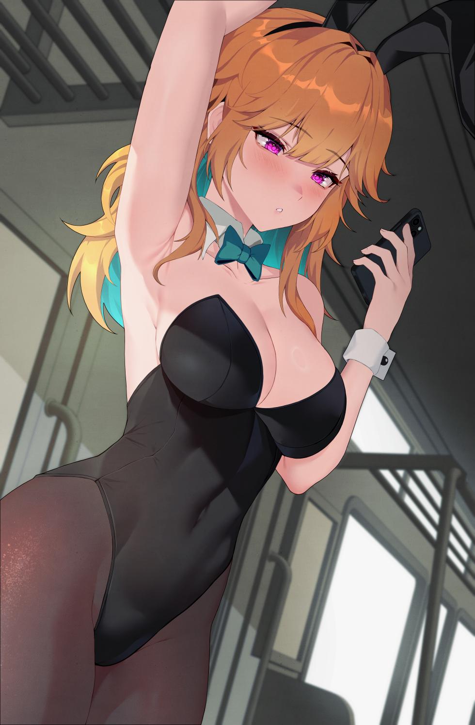 [LessOne] Takanashi Kiara Bunny Train (Hololive English) - Page 2