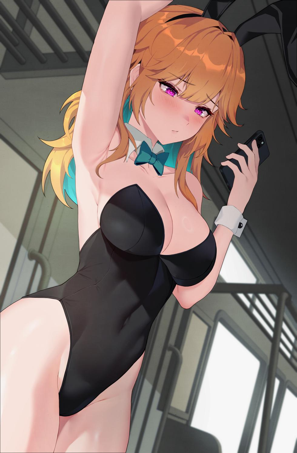 [LessOne] Takanashi Kiara Bunny Train (Hololive English) - Page 3