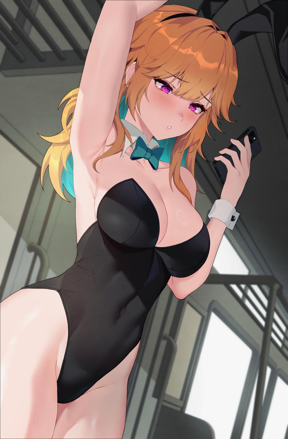 [LessOne] Takanashi Kiara Bunny Train (Hololive English) - Page 4