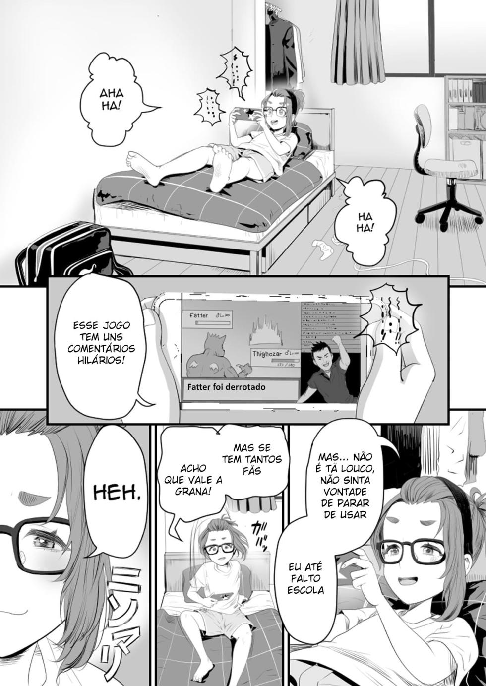 [Groggy-chou (Guro Tsuki)] Otokonoko Haishinsha Nagesen ni Noserarete Hamerarechaimashita [Portuguese-BR] - Page 3