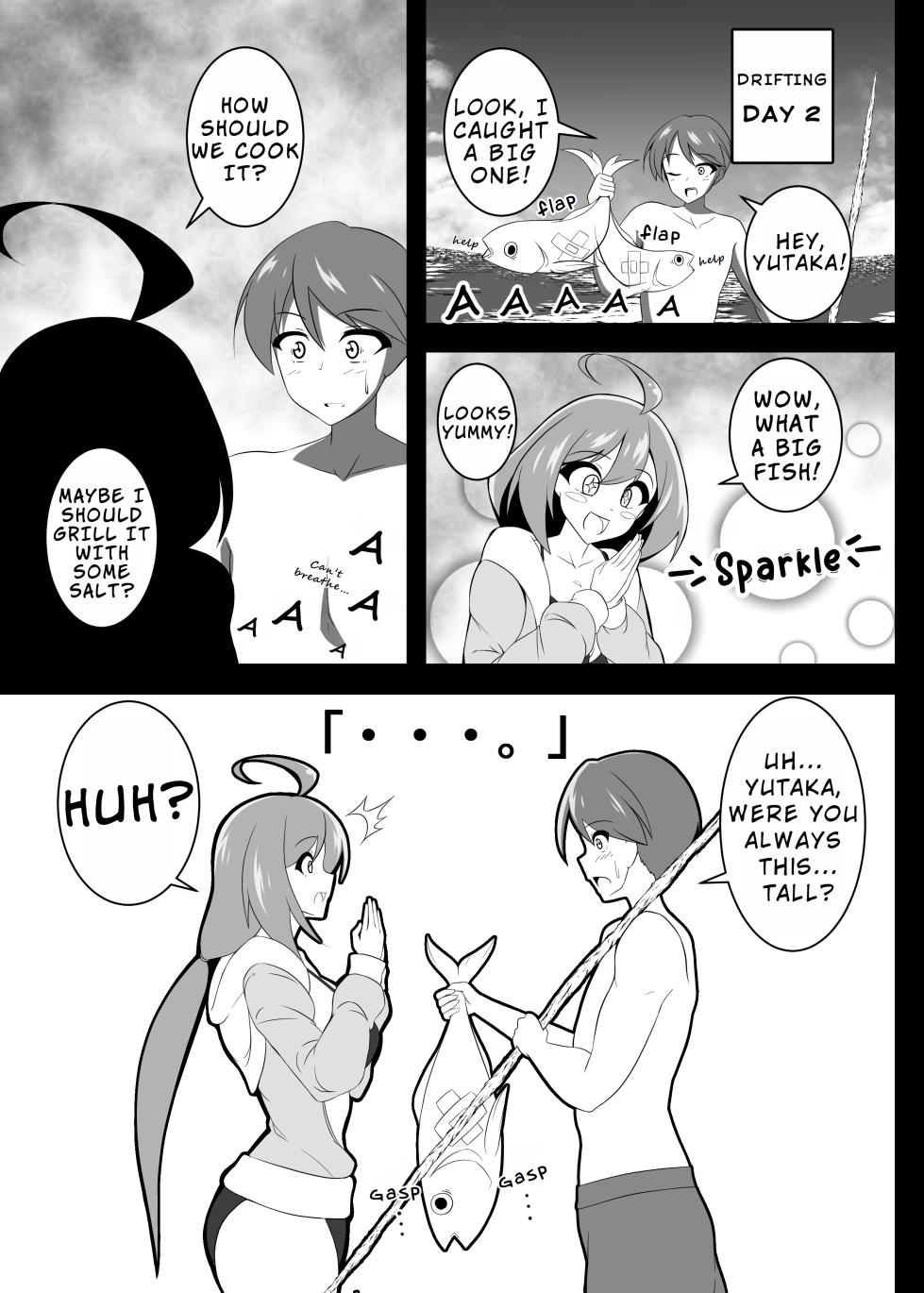 (C104) [Beast Mode (Toka, moralgear)] Yutaka na Mujintou Seichouki | Yutaka's Deserted Island Growth [English] - Page 4