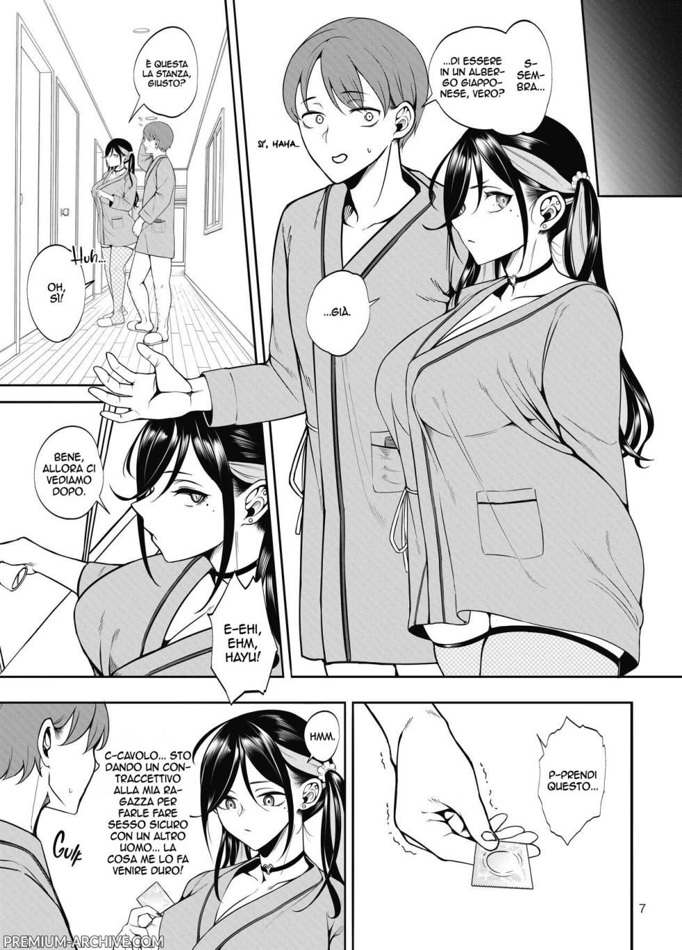 [Daiichi Yutakasou (Chiku)] Kanojo o Netorase Fuuzoku ni Nante Tsurete-kun ja Nakatta | Portare la mia ragazza in un club di scambisti non è stata una buona idea [Italian] [Decensored] [Digital] - Page 8