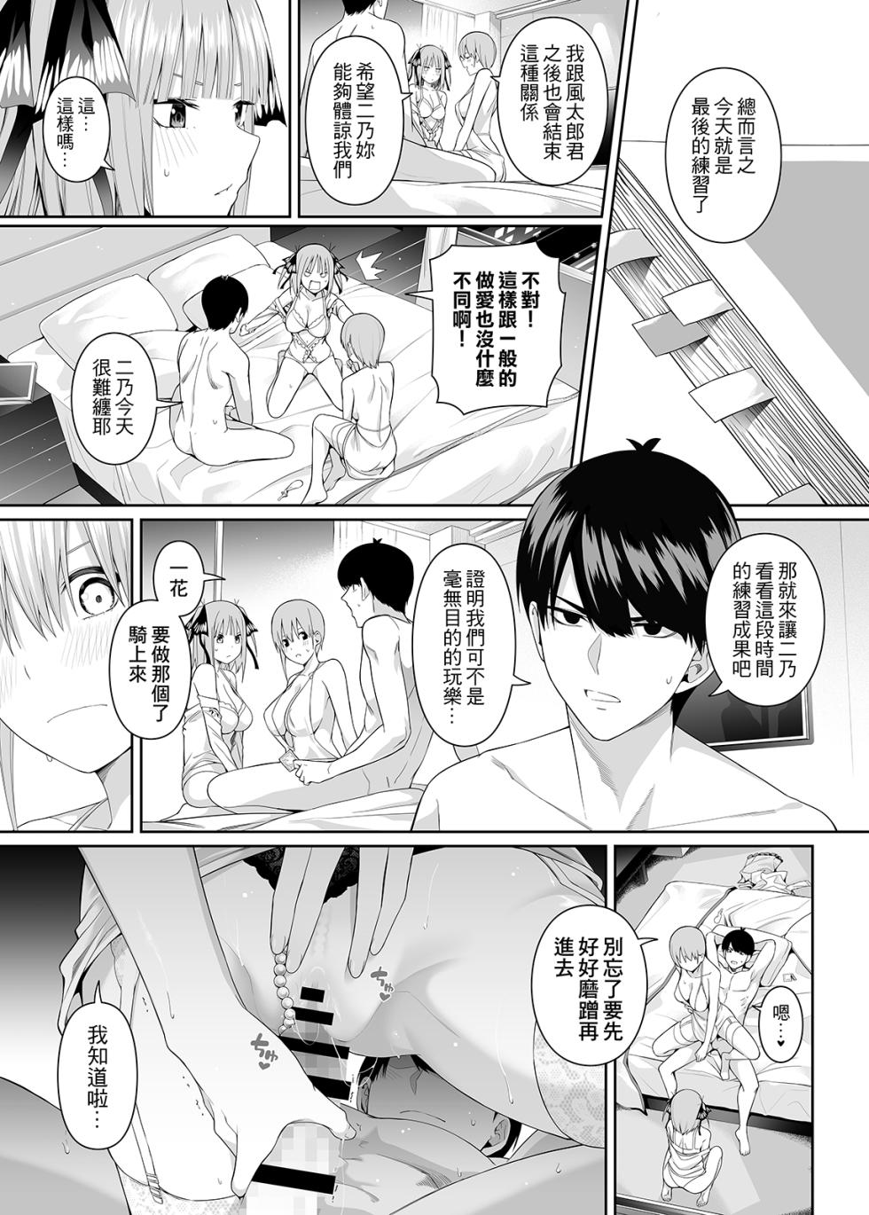 [Bad Mushrooms (Chicke III, 4why)] 1/5 no Renai Kanjou (Gotoubun no Hanayome) [Chinese] [Digital] [Sample] - Page 36