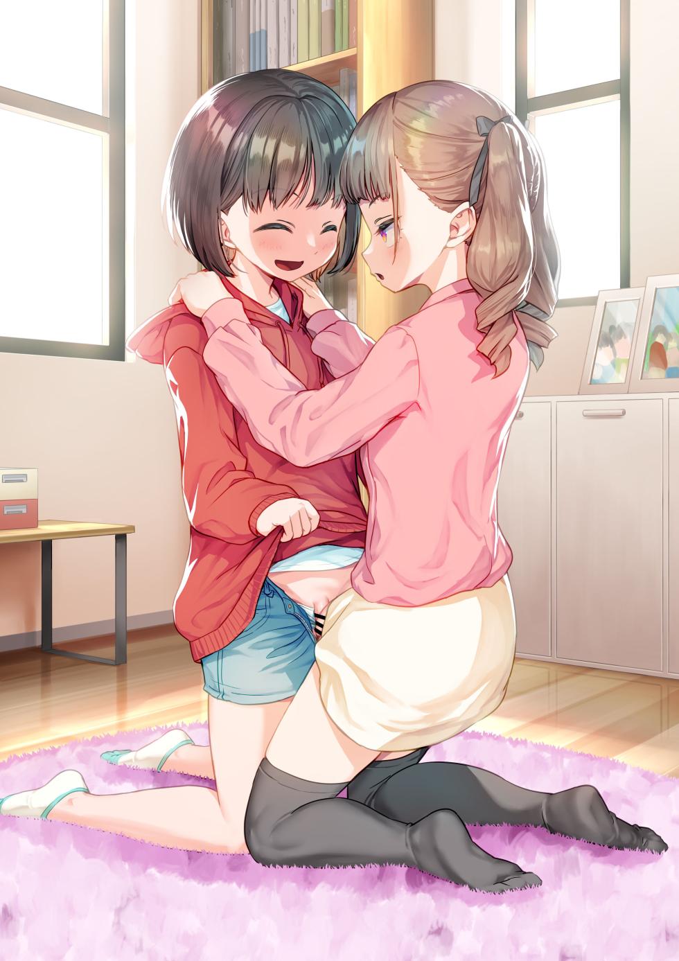 [Ayanakitori] Kosuri Awaseru Futanari-chan-tachi - Page 16