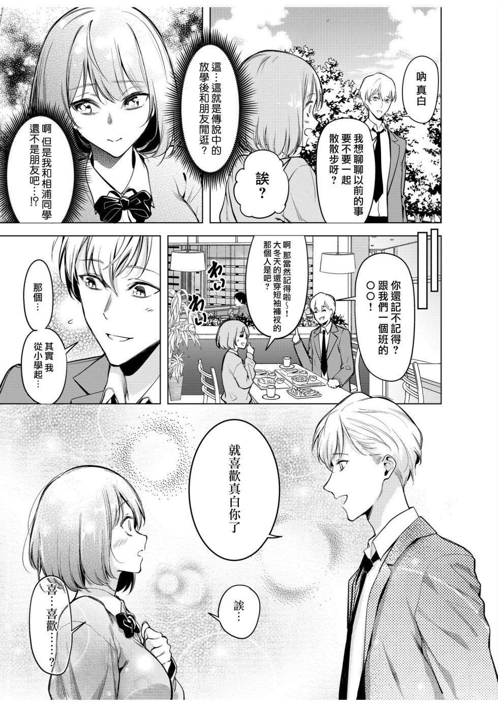 [Fan fan/ Akagi Ren-ya/ metaru☆hanyi] doshitsu no yandere joso danshi to sokujitsu sekkusu. `Kimi no hajimete, zenbu chodai?' | 和病娇女装男室友的即日SEX「你的所有初次体验，全都交给我吧？」1-7 end  [Chinese] [莉赛特汉化组] - Page 38
