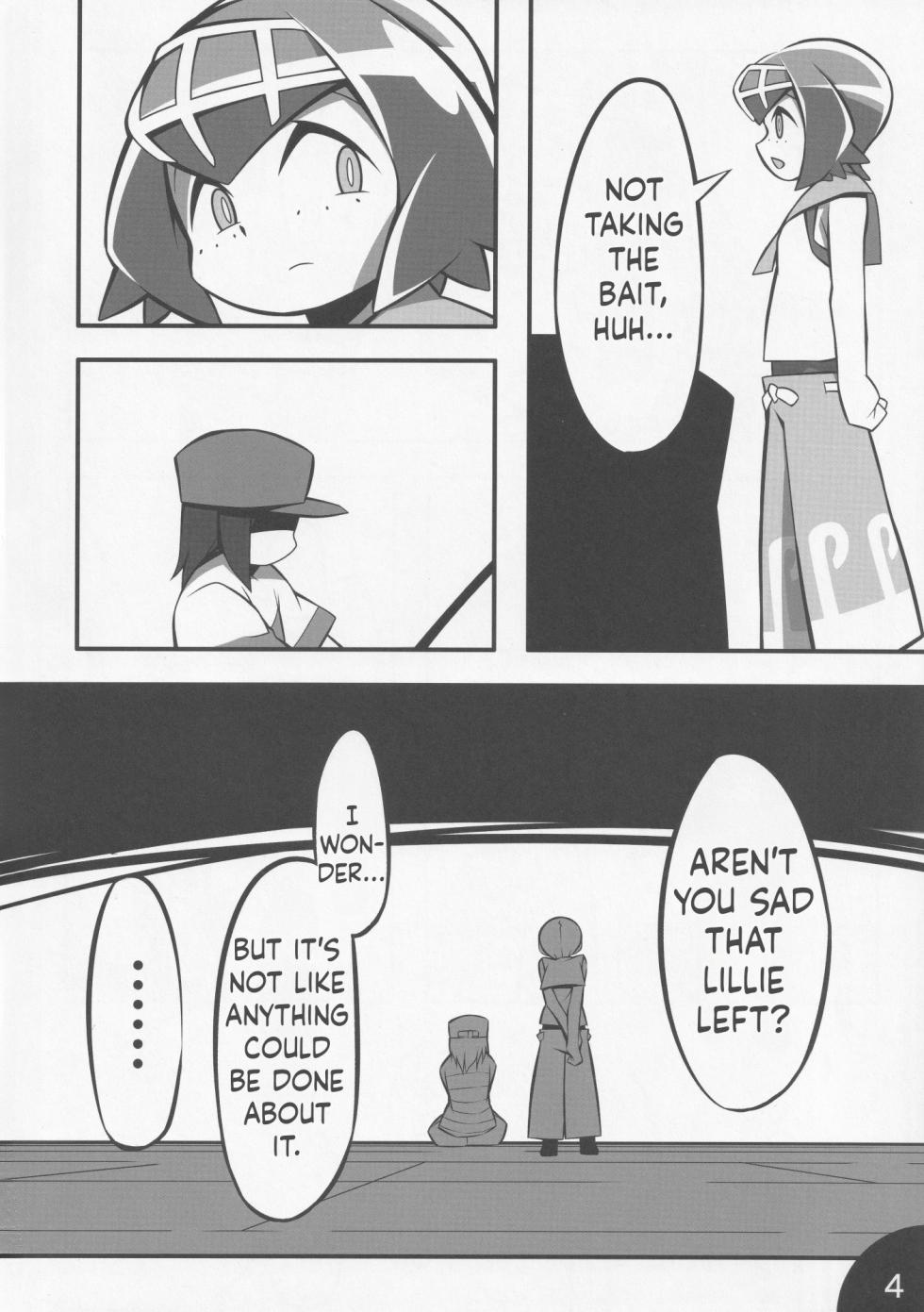 (C92) [Abaken (Abara)] Usotsuki Captain (Pokémon Sun and Moon) [English] [Sneaky Translations] - Page 5