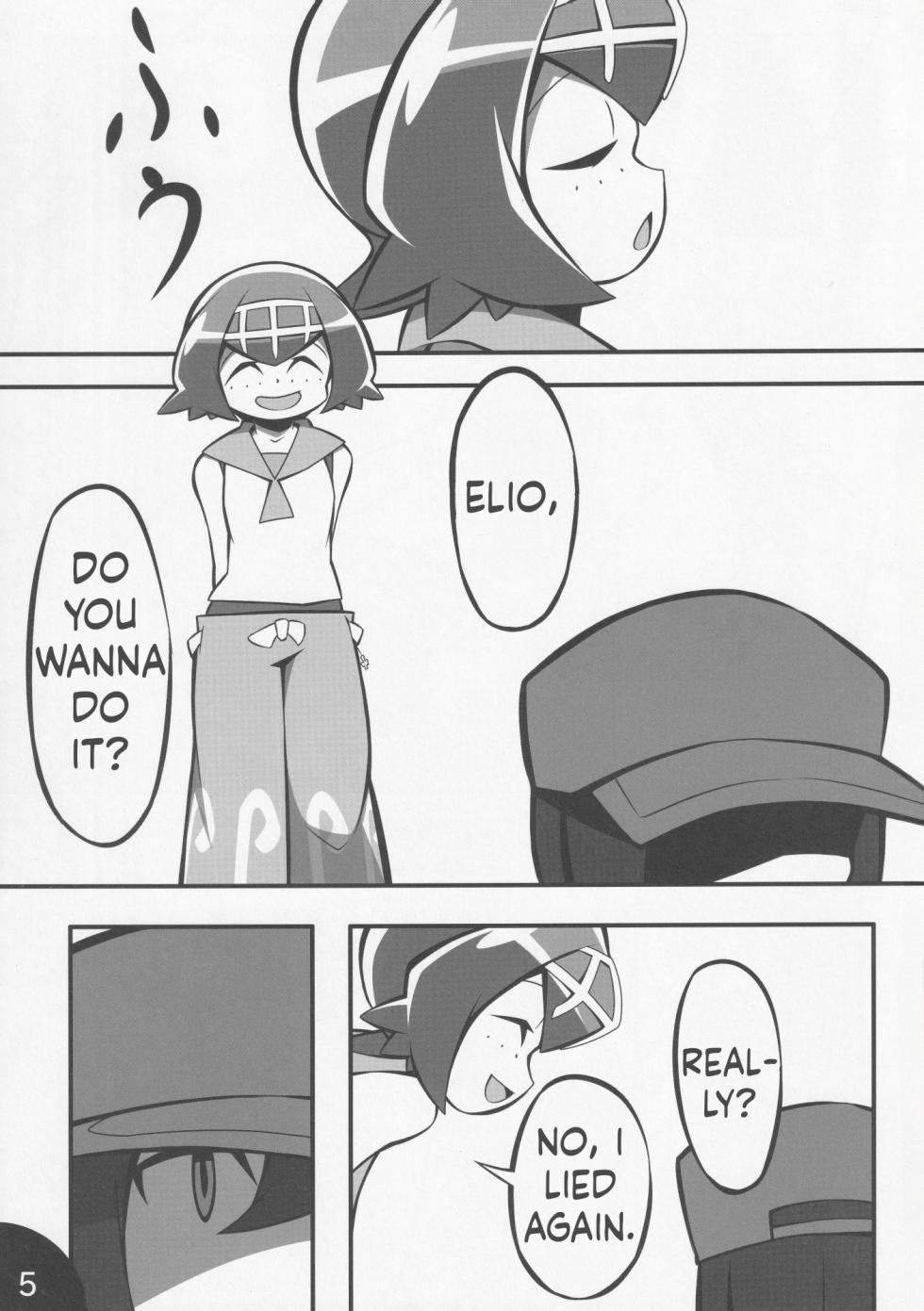 (C92) [Abaken (Abara)] Usotsuki Captain (Pokémon Sun and Moon) [English] [Sneaky Translations] - Page 6