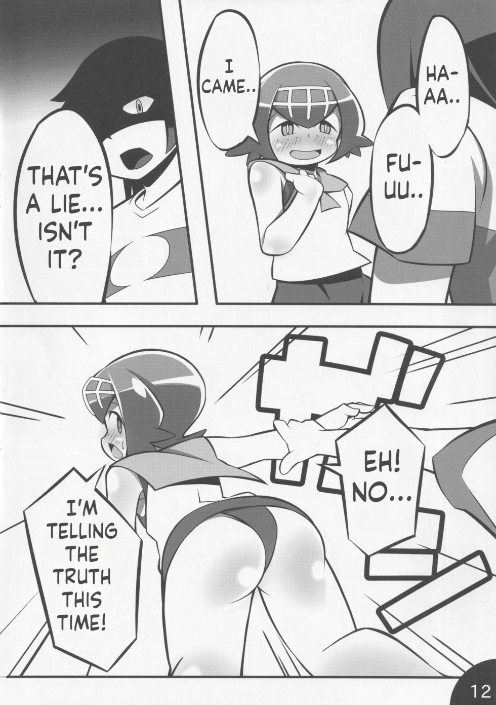 (C92) [Abaken (Abara)] Usotsuki Captain (Pokémon Sun and Moon) [English] [Sneaky Translations] - Page 13