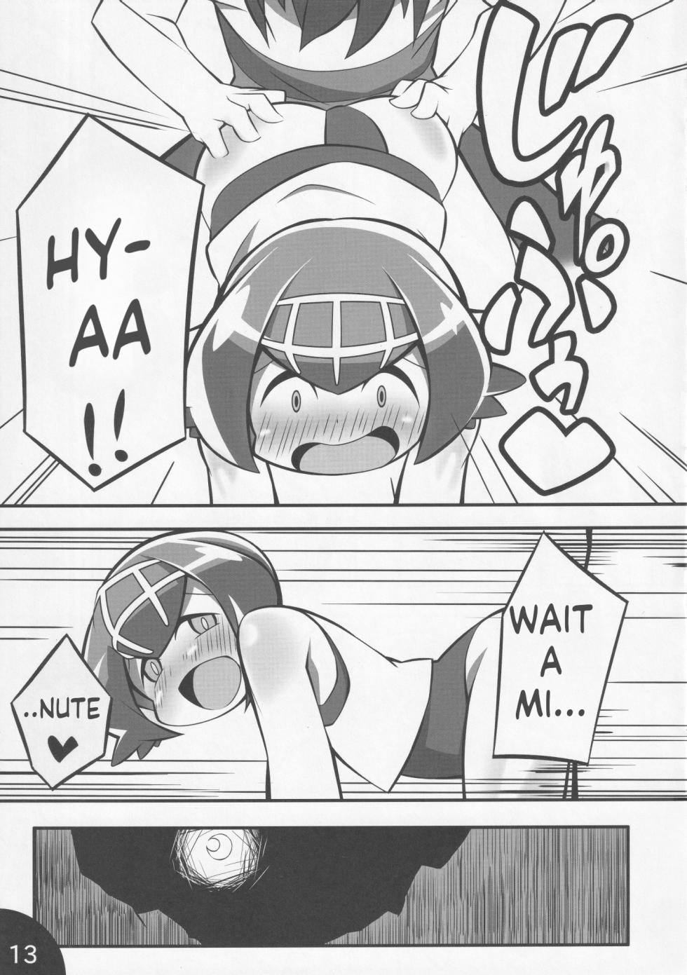 (C92) [Abaken (Abara)] Usotsuki Captain (Pokémon Sun and Moon) [English] [Sneaky Translations] - Page 14