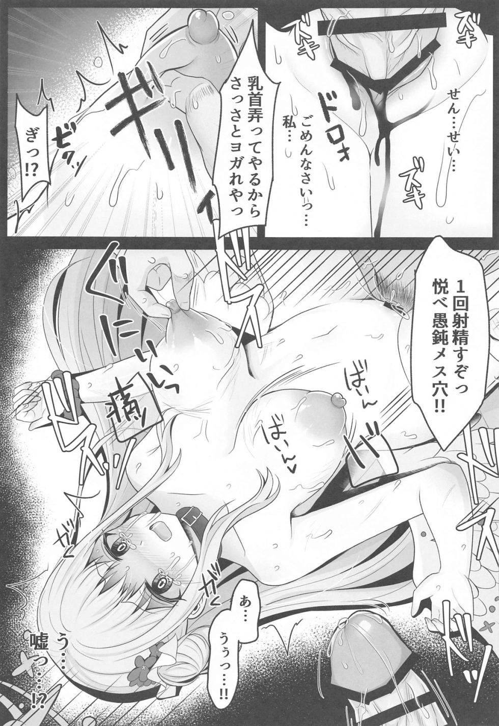 (C105) [Eliminate Tomorrow (Litora)] Majokan Toraware no Mika Sensei-sama wa Mukae ni Konai (Blue Archive) - Page 8