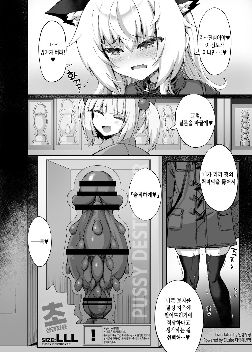 [I'm moralist (Yanagihara Mitsuki, InuSamrai, Sasamashin)] Masochist Kitty x Magical Girl ~A Manga About An Evil Magical Girl Being Thoroughly Broken In By A Magical Girl Of Justice~ (korean) - Page 26