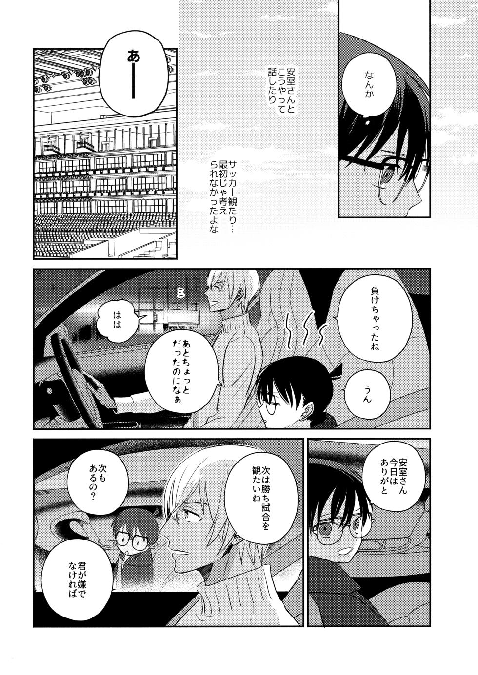 [sabicola (Masao, Torako)] Hontou ni Wakaranai? (Detective Conan) - Page 9