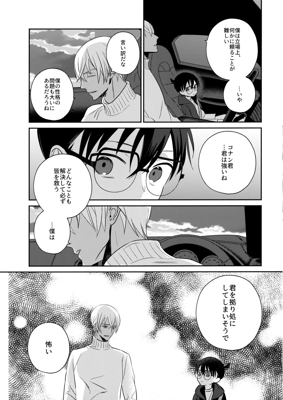 [sabicola (Masao, Torako)] Hontou ni Wakaranai? (Detective Conan) - Page 12