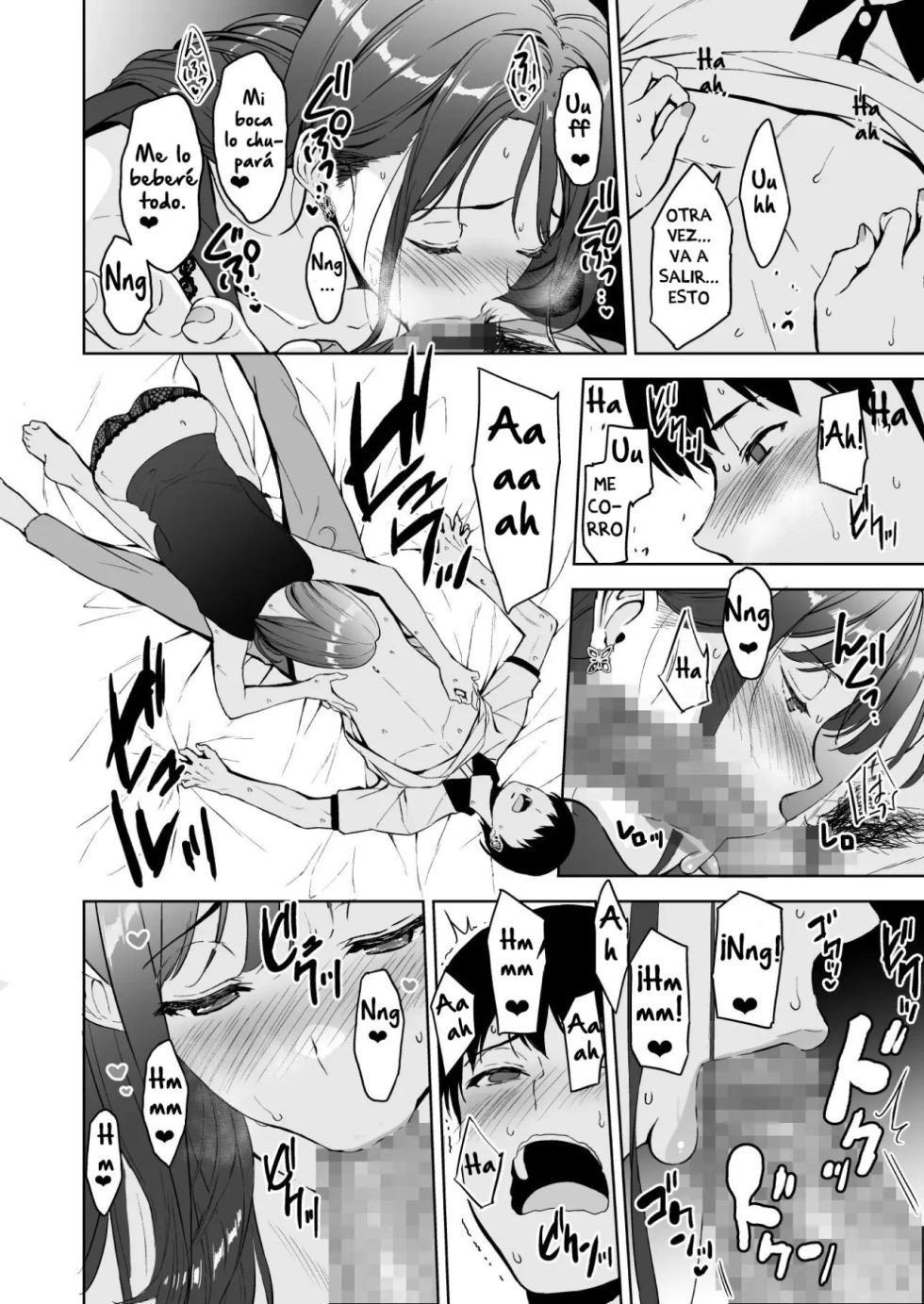 [Ura FMO (Fumio)] Binyuu no Kanojo ga Iru no ni Taisoubu no Bakunyuu ga Sasottekuru 2 [Spanish] [Mr. farenhait] [Digital] - Page 19