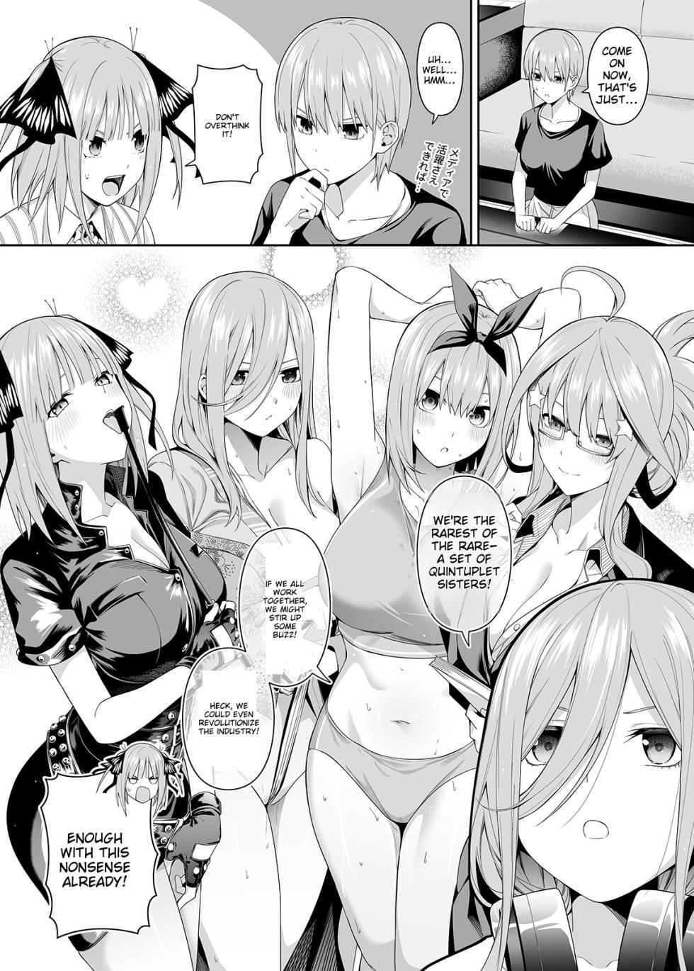 [Bad Mushrooms (Chicke III, 4why)] 1/5 no Renai Kanjou (Gotoubun no Hanayome) [English] [Digital] [Sample] - Page 7