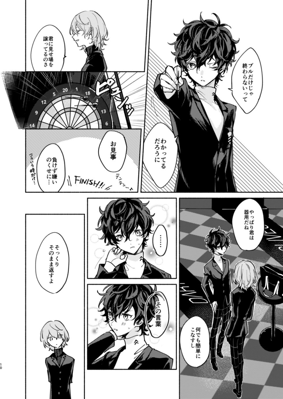 (Another Control Kinkyuu Summer 2021) [Mogurogu (Shimogu)] Open your eyes. (Persona 5) [Digital] - Page 9