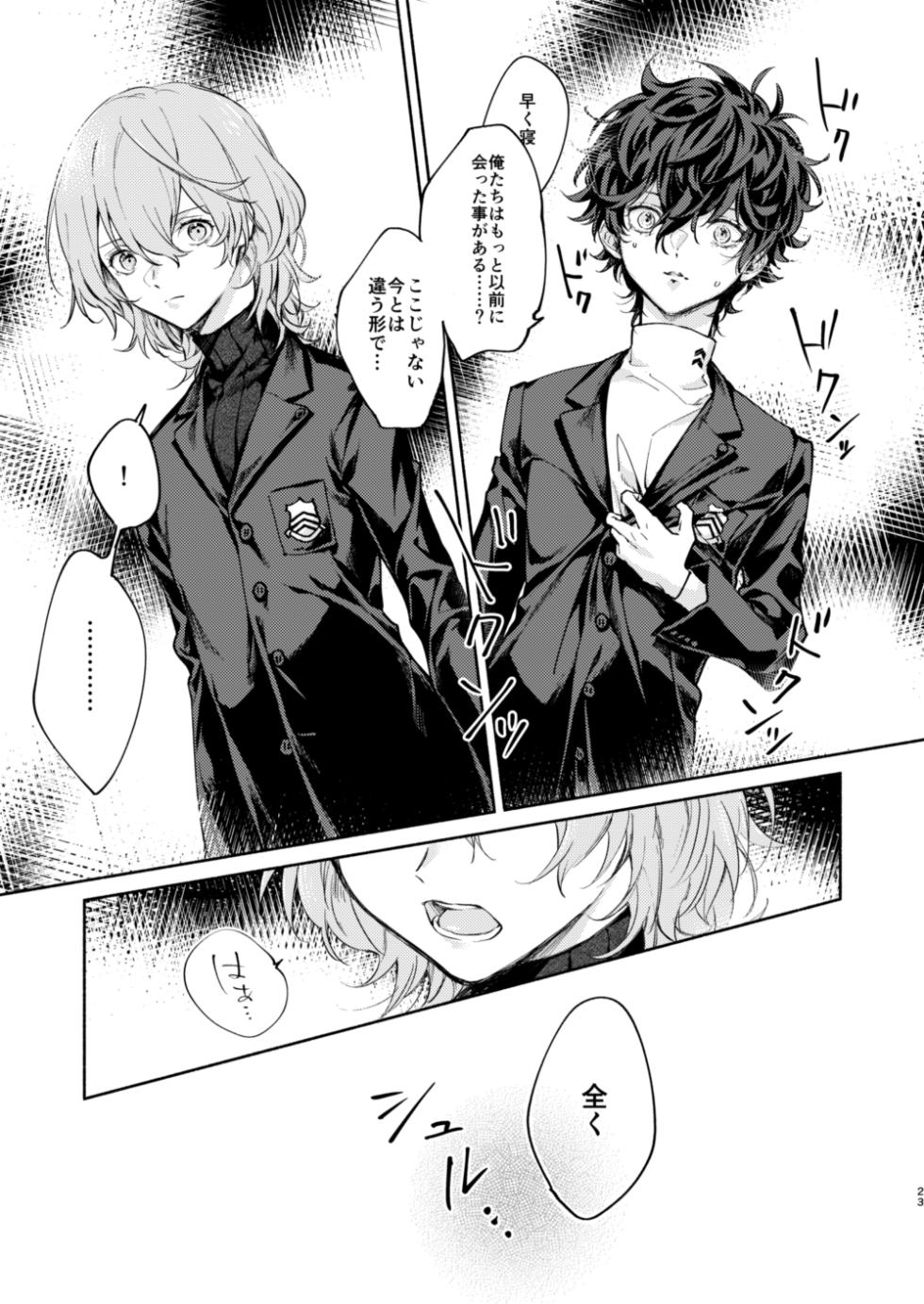 (Another Control Kinkyuu Summer 2021) [Mogurogu (Shimogu)] Open your eyes. (Persona 5) [Digital] - Page 22
