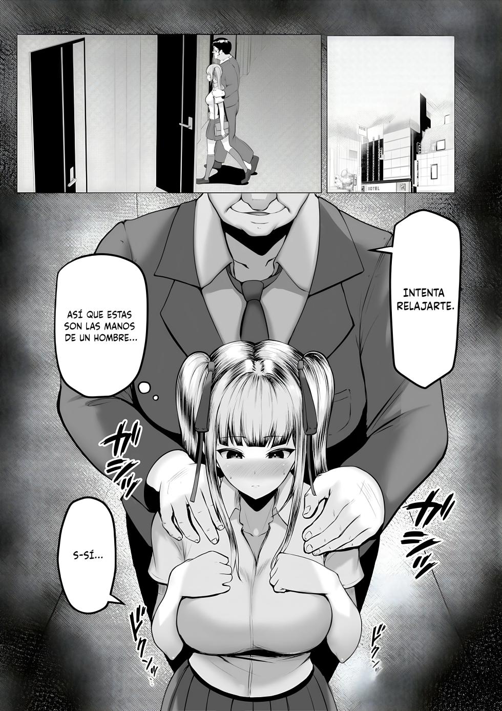 [Nekomimi to Kuro Mask (cielo)] Watashi-tachi Meimon Onna Gakuen-sei wa Shimai de Papakatsu Shitemasu + Watashi-tachi JK Shimai wa Mama to Issho ni Papakatsu Shitemasu | Buscando Sugardaddies como Hermanas Junto a Mamá [Spanish] [Black Mirror Team + New Scan Doujin] - Page 7