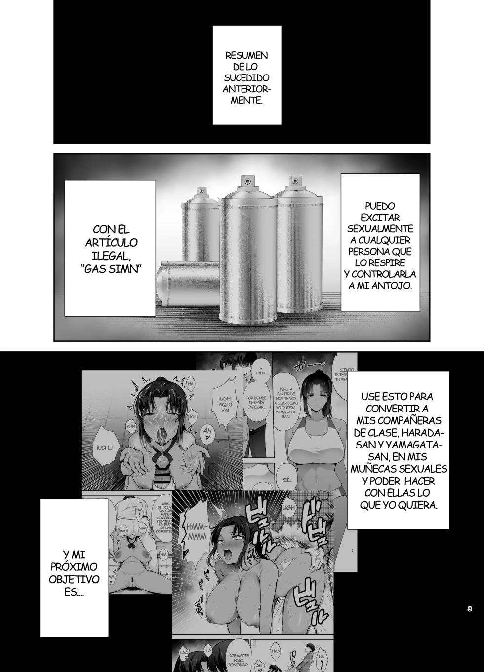 FUKUJUU KYOUSHITSU 3 SENNOU GAS DE CLASSMATE NI YARITAI HOUDAI - Page 2
