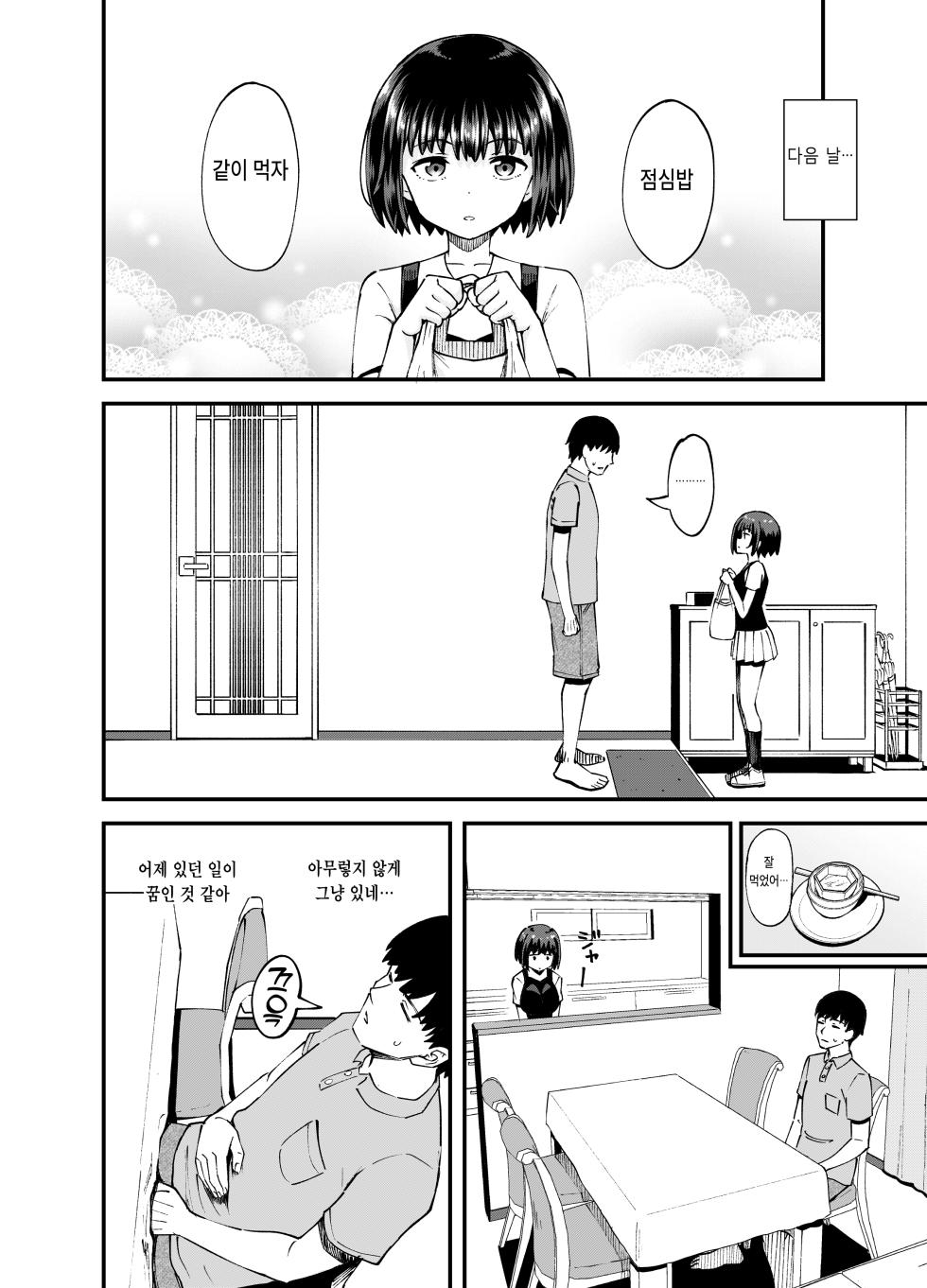 [Tonkotsu Fuumi (Poncocchan)] Soen ni Natteta Osananajimi ga Okuchi Onaho Gayoi Shite Kuru Mikkakan | 서먹해졌던 소꿉친구가 자기 입을 오나홀로 쓰게 해주는 3일간 [Korean] [Digital] - Page 16