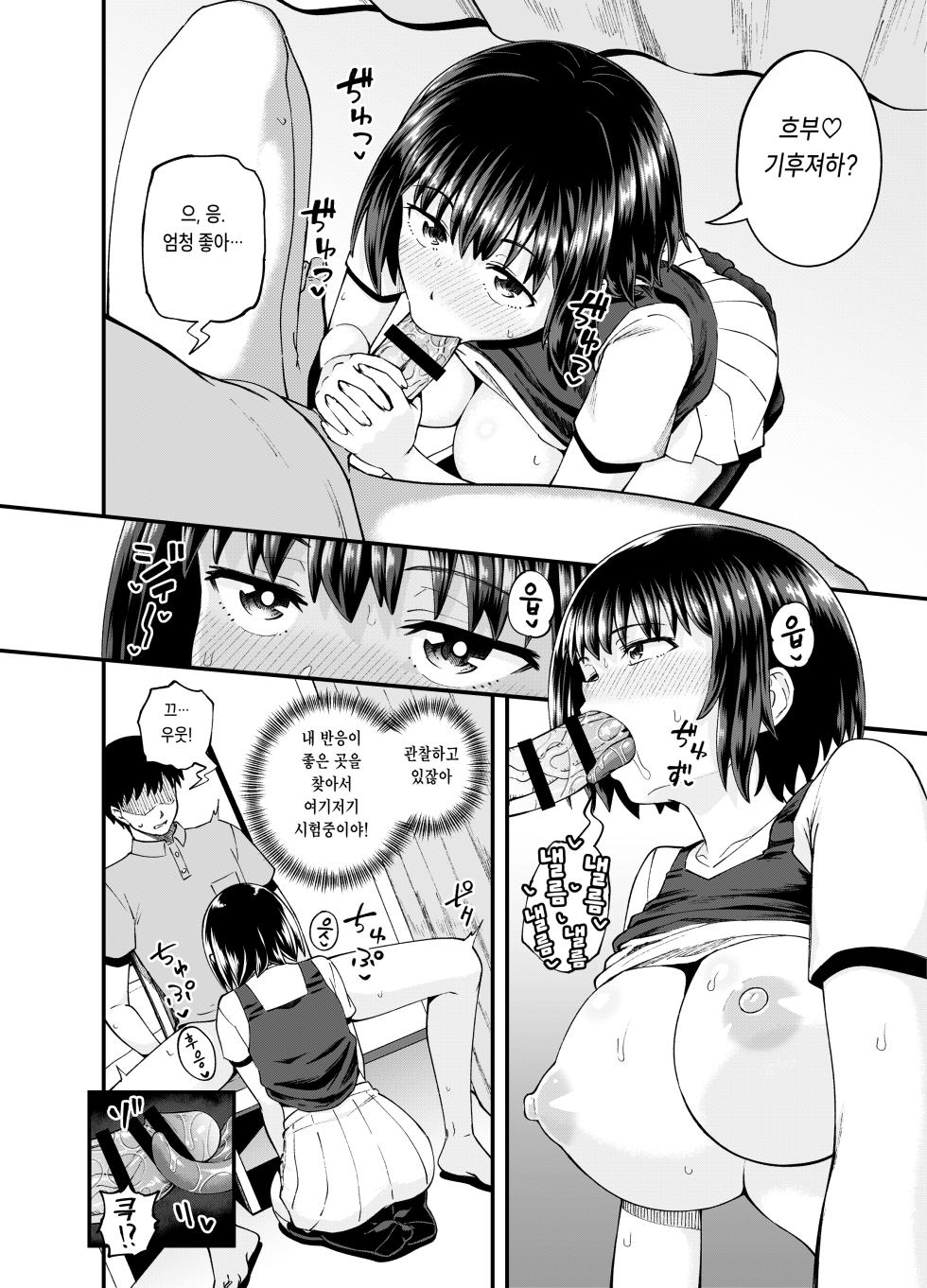 [Tonkotsu Fuumi (Poncocchan)] Soen ni Natteta Osananajimi ga Okuchi Onaho Gayoi Shite Kuru Mikkakan | 서먹해졌던 소꿉친구가 자기 입을 오나홀로 쓰게 해주는 3일간 [Korean] [Digital] - Page 22