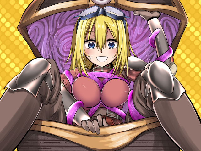 [Teriniku] Onna Hero Futanari-ka Kyousei Icha Icha Koubi Heya [Digital] - Page 35