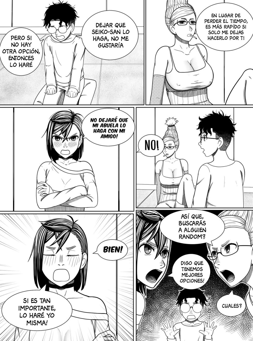 [Hentia-chan] Dandadan ~ Ougon no Tama o Sagashite ~ (Dandadan) [Spanish] [Anything] - Page 8
