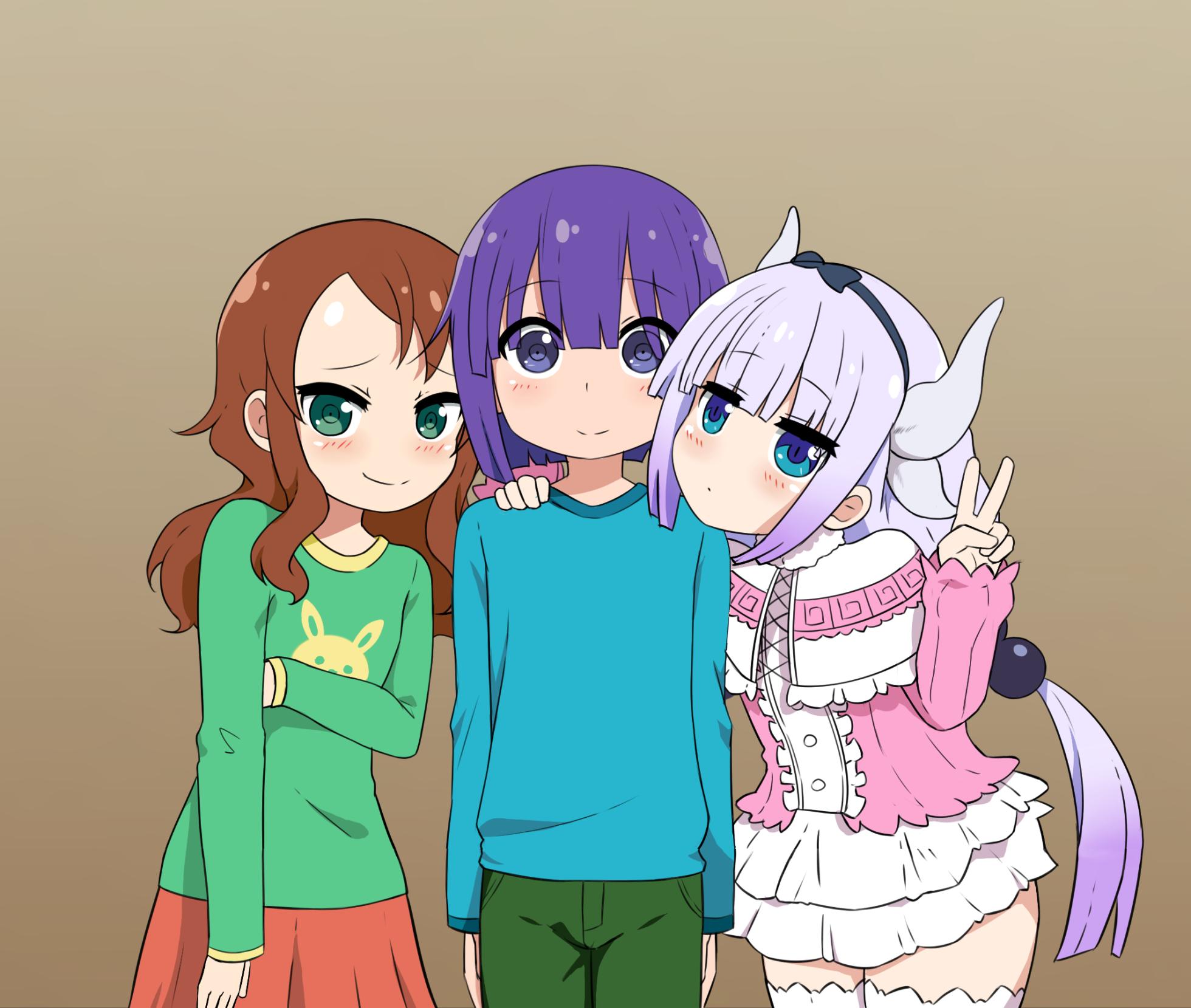 [Cru] If Dragon Maid was a shotacon harem game and the shota went all the way (Kobayashi-san-chi no Maid Dragon) - Page 15