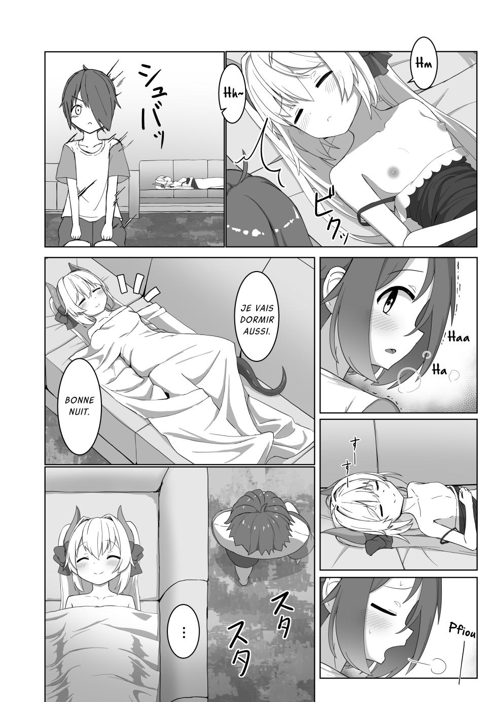 [Hiljainen (Santatsuki)] Awai-sensei no Kanpeki na Sakusen | Le plan parfait d'Awai-sensei (Ryuzaki Awai) [French] [Bandeur de Hentai] [Decensored] [Digital] - Page 8