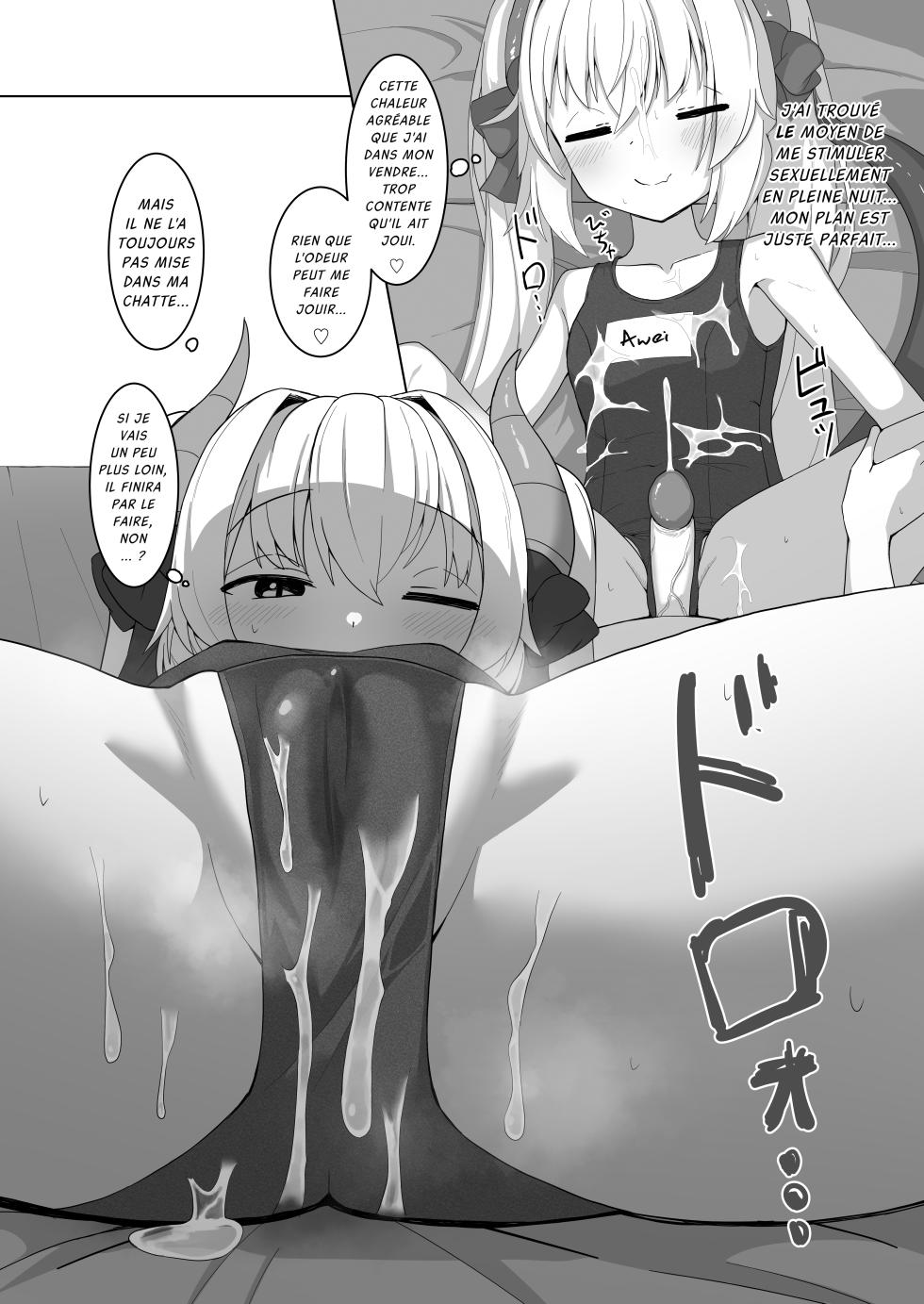 [Hiljainen (Santatsuki)] Awai-sensei no Kanpeki na Sakusen | Le plan parfait d'Awai-sensei (Ryuzaki Awai) [French] [Bandeur de Hentai] [Decensored] [Digital] - Page 12