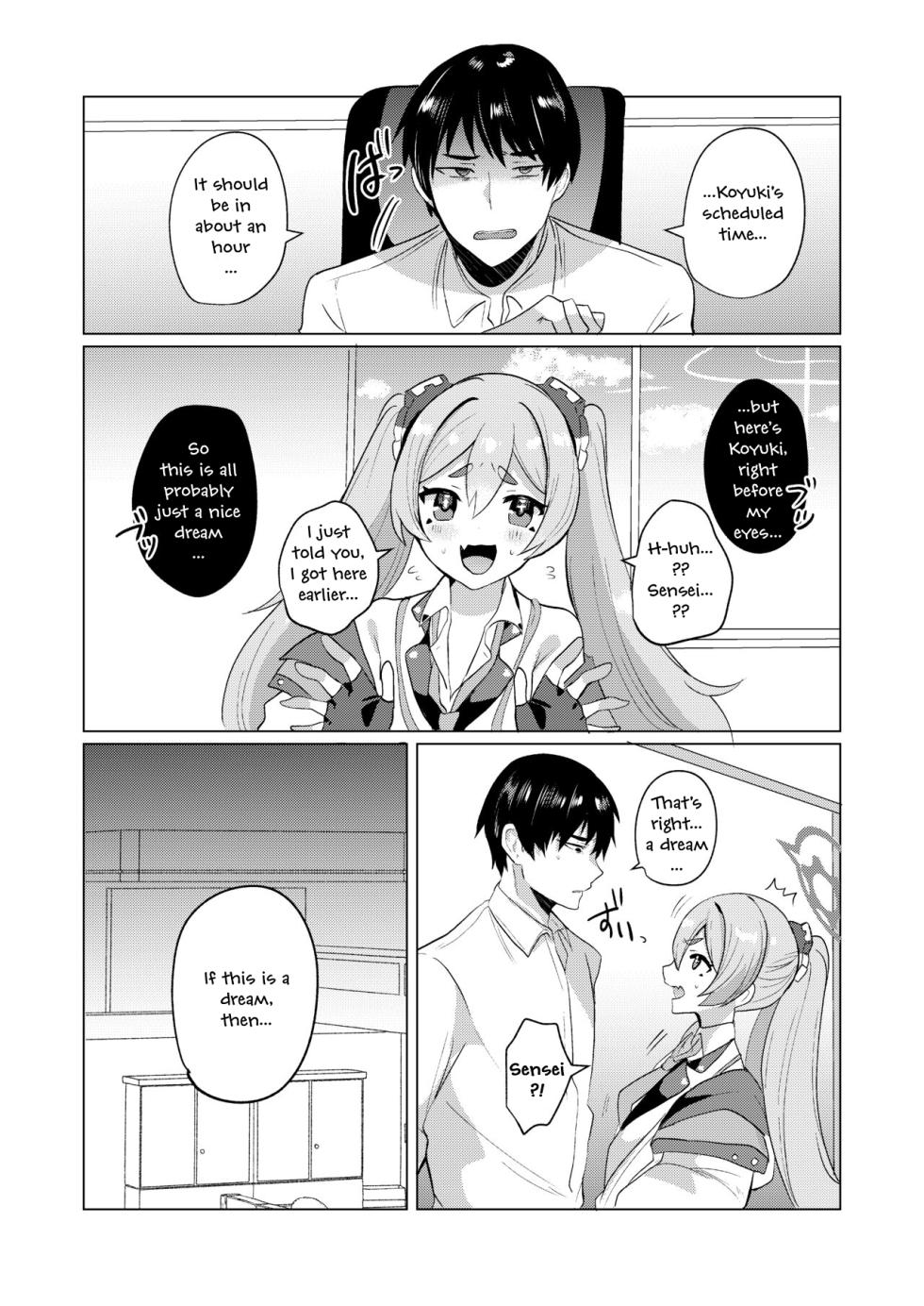 [Ikkyuu Nyuukon (Yashiro Osa)] Yume Utsutsu ni Kimi (Blue Archive) [English] [Safadachos Translations] [Digital] - Page 4