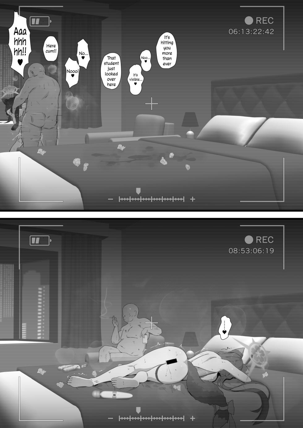 [Ijisura Cos (Saishow)] Wakamo to Zetsurin Chuunen Dansei Youmuin | Wakamo and the Incredibly Lively Middle-Aged Male Janitor (Blue Archive) [English] [DKKMD Translations] [Digital] - Page 18