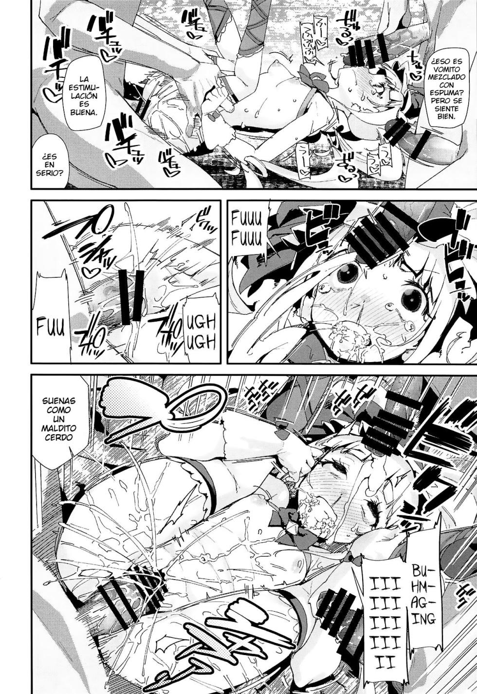 (C94) [condiment moderately (Maeshima Ryou)] Warui Otoko ni Kimeseku Chuudoku ni Sarete Mama ni Naru Emiru-chan (Hugtto! PreCure) [Spanish] - Page 21